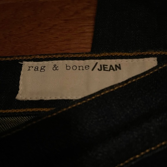 Rag and Bone Dark Wash Skinny Jean - Picture 6 of 6